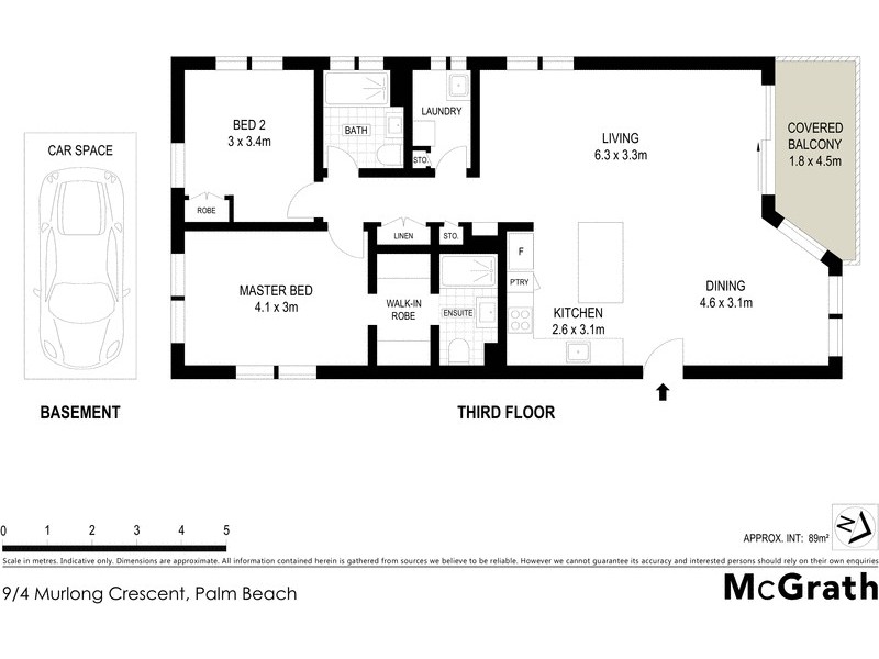 9/4 Murlong Crescent, Palm Beach QLD 4221 Floorplan