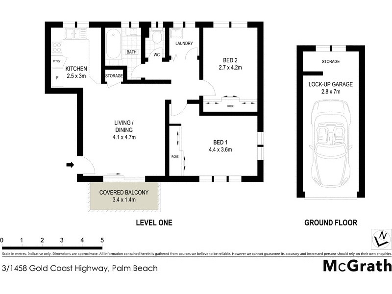 3/1458 Gold Coast Highway, Palm Beach QLD 4221 Floorplan