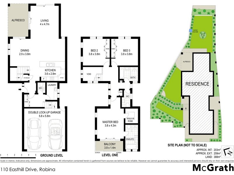 110 Easthill Drive, Robina QLD 4226 Floorplan