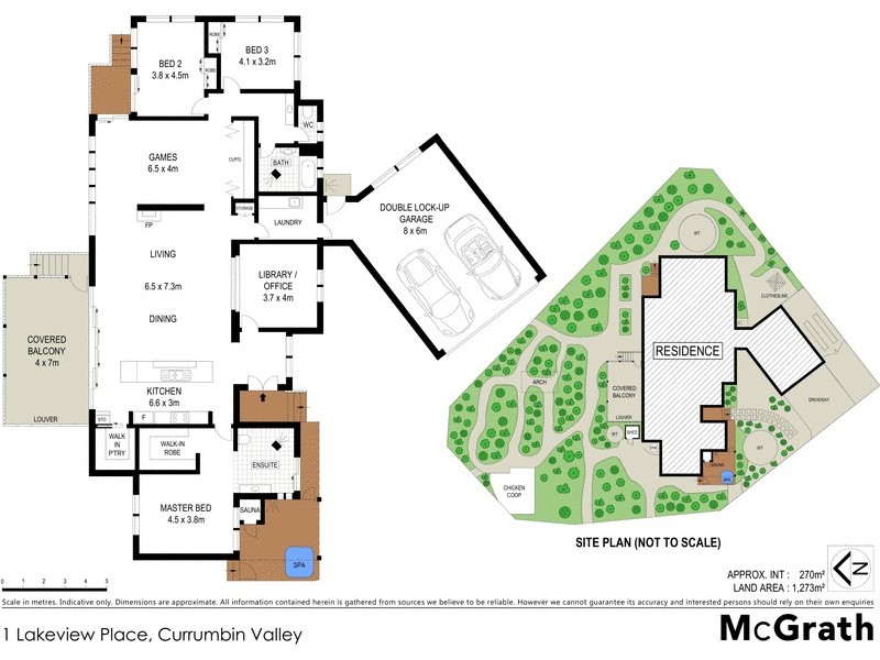 1 Lakeview Place, Currumbin Valley QLD 4223 Floorplan