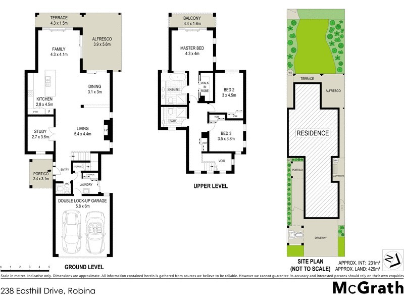 238 Easthill Drive, Robina QLD 4226 Floorplan