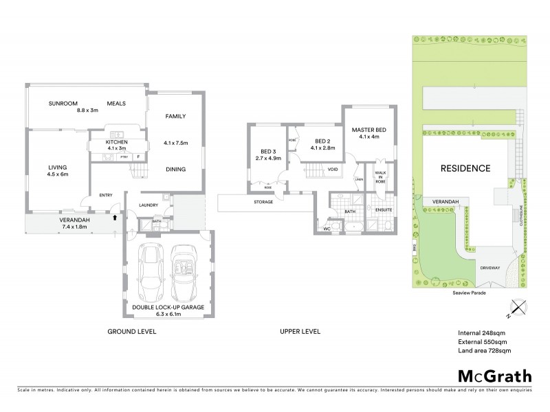 16 Seaview Parade, Elanora QLD 4221 Floorplan