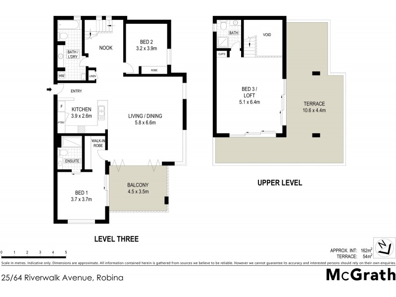 25/64 Riverwalk Avenue, Robina QLD 4226 Floorplan