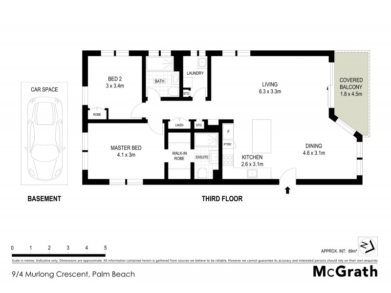 9/4 Murlong Crescent, Palm Beach QLD 4221 Floorplan