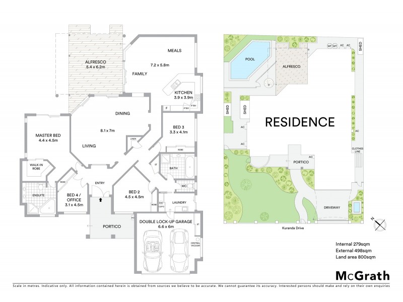 13 Kuranda Drive, Robina QLD 4226 Floorplan