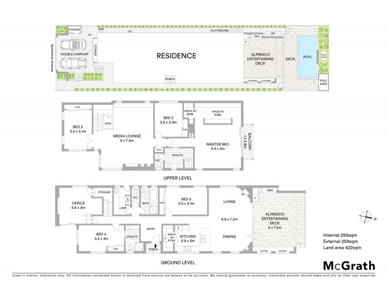 9 Sportsman Avenue, Mermaid Beach QLD 4218 Floorplan