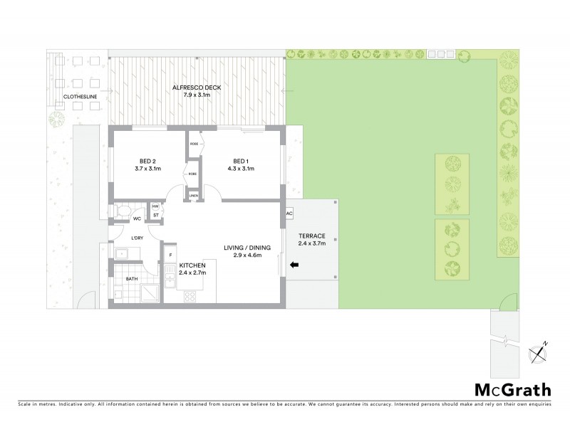 1/3 Snipe Street, Miami QLD 4220 Floorplan