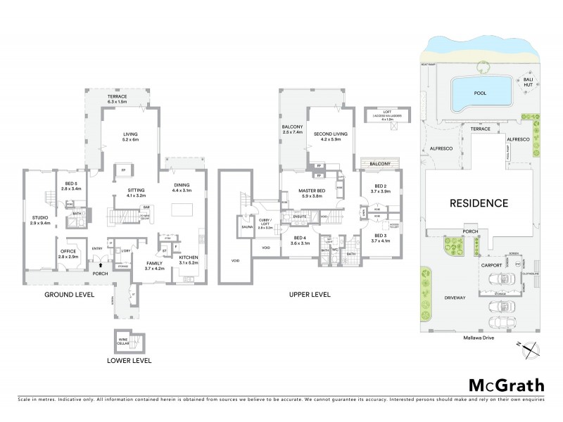 86 Mallawa Drive, Palm Beach QLD 4221 Floorplan