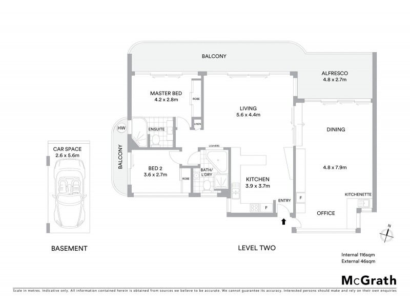 7/24 Panorama Drive, Currumbin QLD 4223 Floorplan