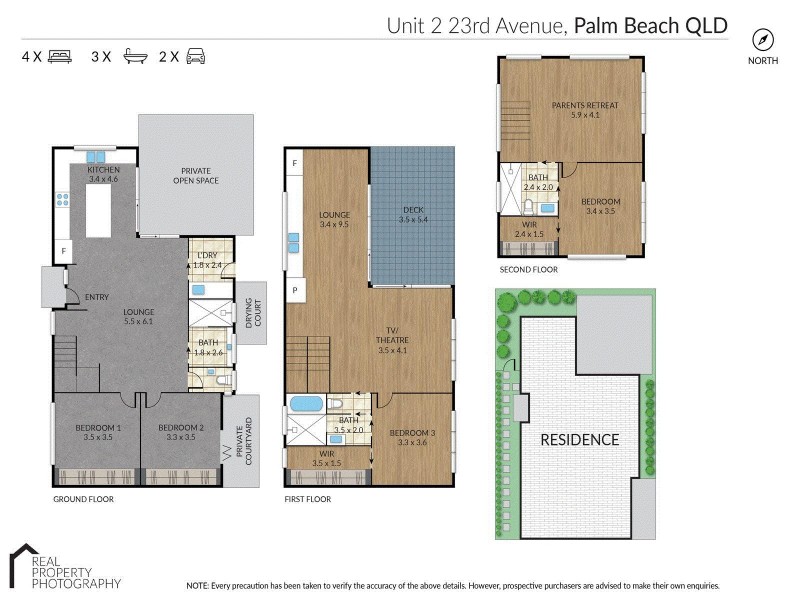 2/13 Twenty Third Avenue, Palm Beach QLD 4221 Floorplan