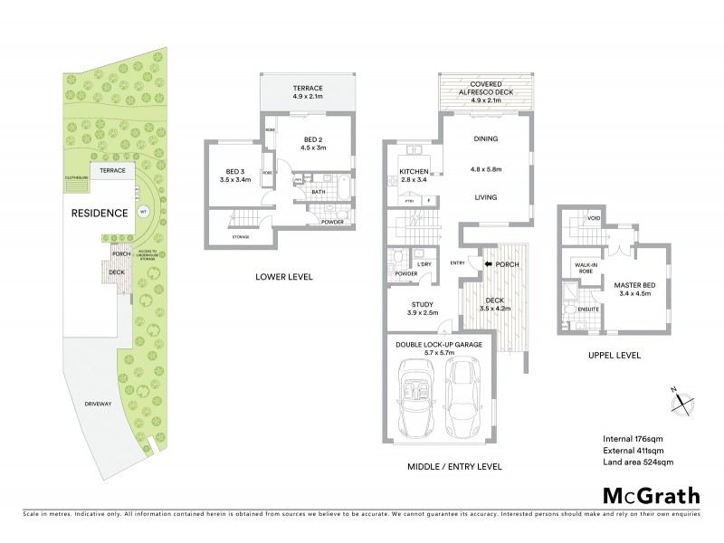 25/45 Lancashire Drive, Mudgeeraba QLD 4213 Floorplan