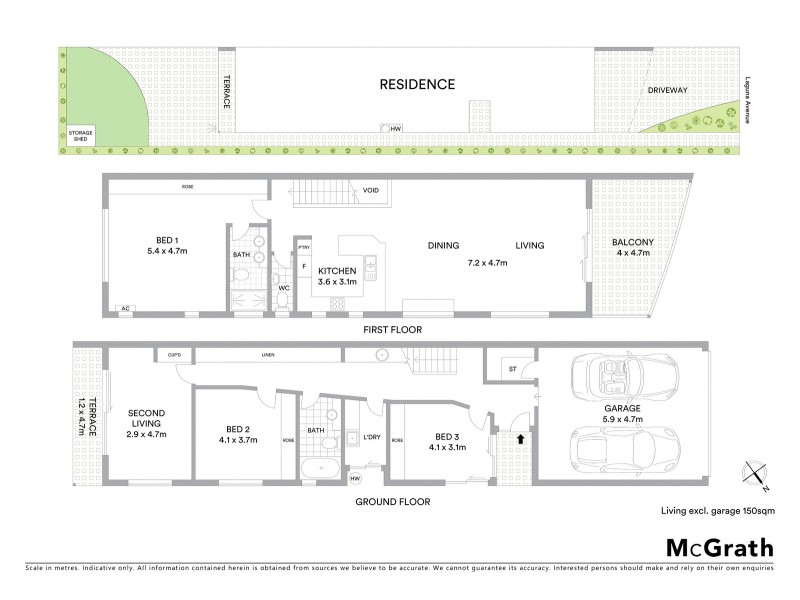 1/39 Laguna Avenue, Palm Beach QLD 4221 Floorplan