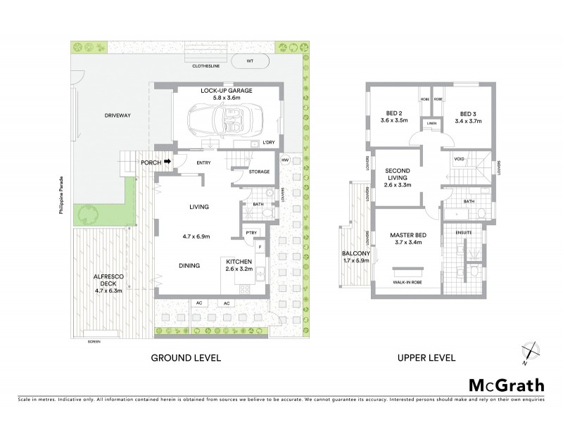 2/58 Palm Beach Avenue, Palm Beach QLD 4221 Floorplan