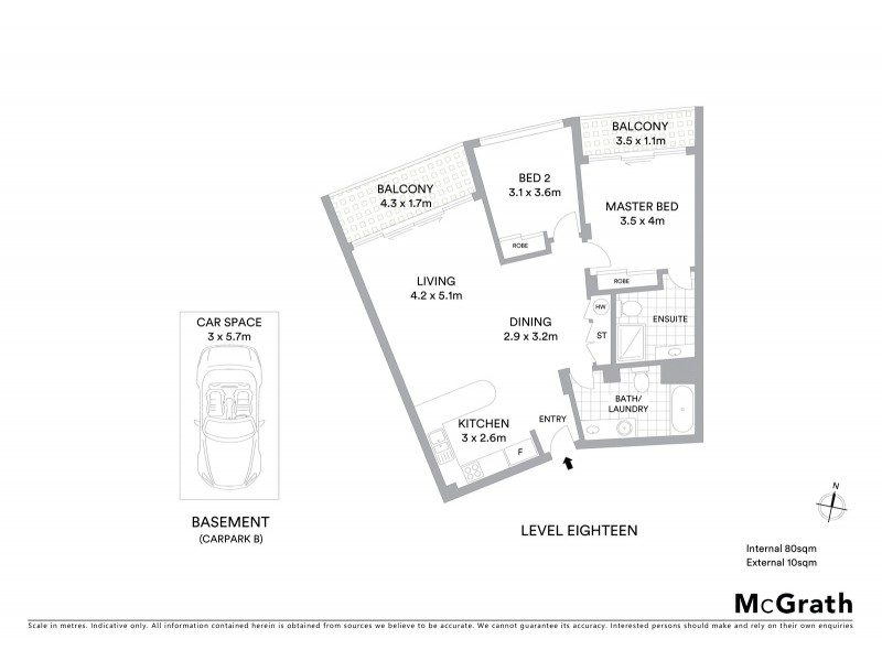18E/973 Gold Coast Highway, Palm Beach QLD 4221 Floorplan