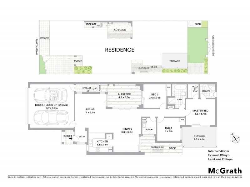 16 Coral Tree Court, Robina QLD 4226 Floorplan