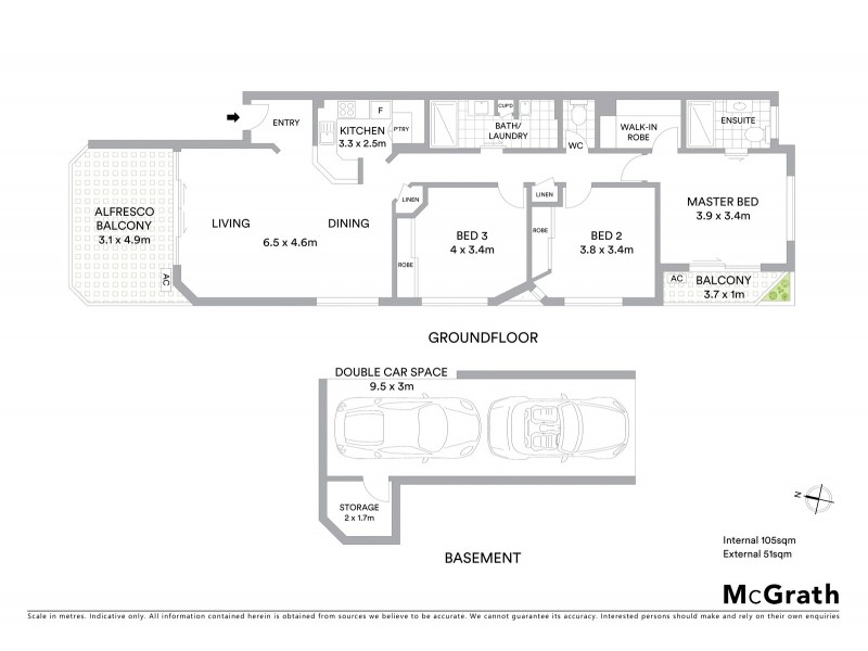 2/2 Hayle Street, Burleigh Heads QLD 4220 Floorplan