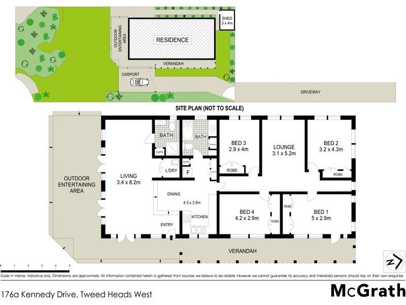 176A Kennedy Drive, Tweed Heads West NSW 2485 Floorplan