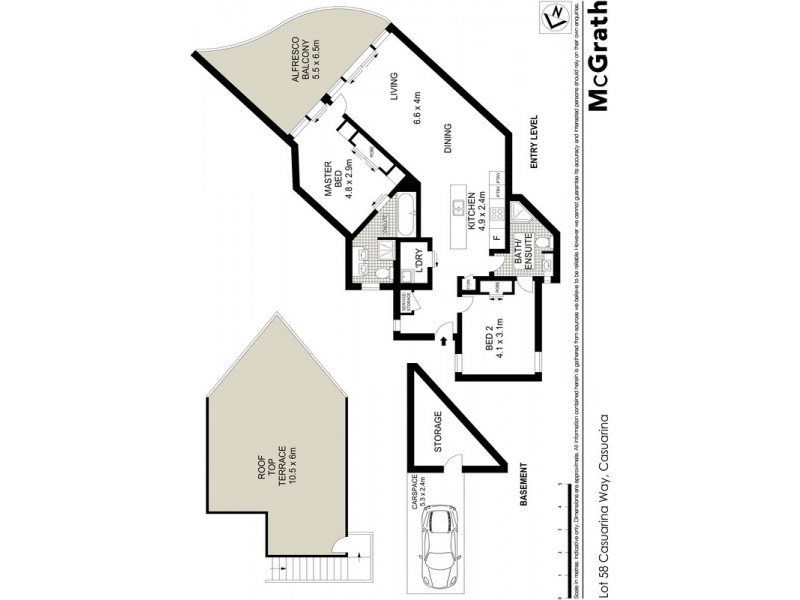 58/685 Casuarina Way, Casuarina NSW 2487 Floorplan