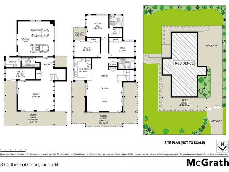 3 Cathedral Court, Kingscliff NSW 2487 Floorplan