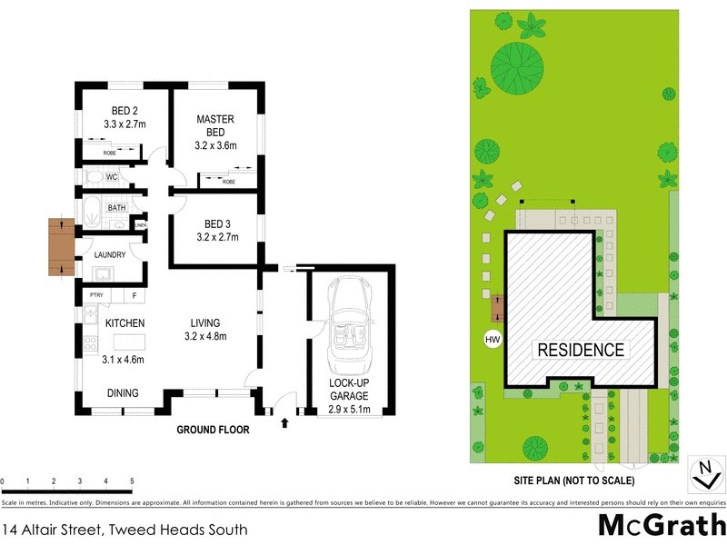 14 Altair Street, Tweed Heads South NSW 2486 Floorplan