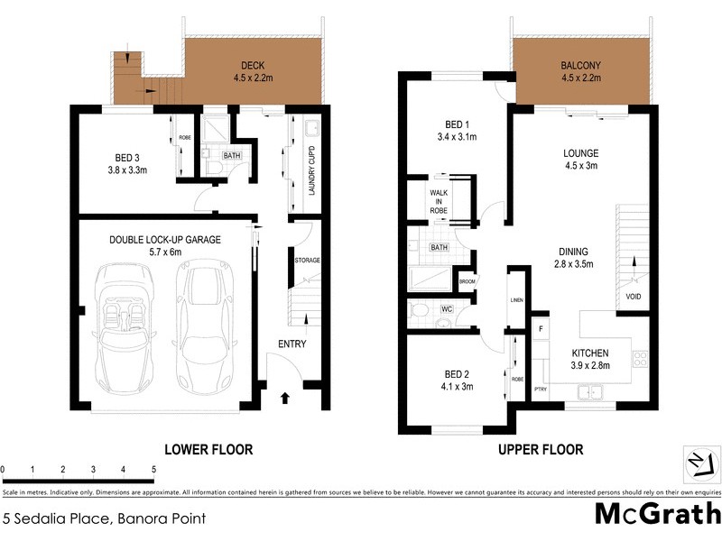 5 Sedalia Place, Banora Point NSW 2486 Floorplan