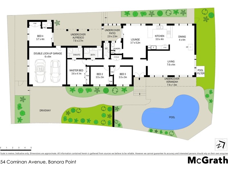 54 Cominan Avenue, Banora Point NSW 2486 Floorplan