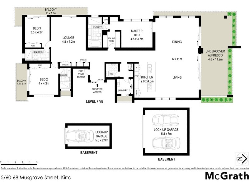 5/60 Musgrave Street, Kirra QLD 4225 Floorplan