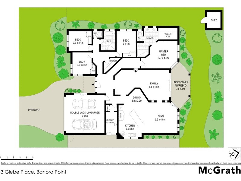 3 Glebe Place, Banora Point NSW 2486 Floorplan