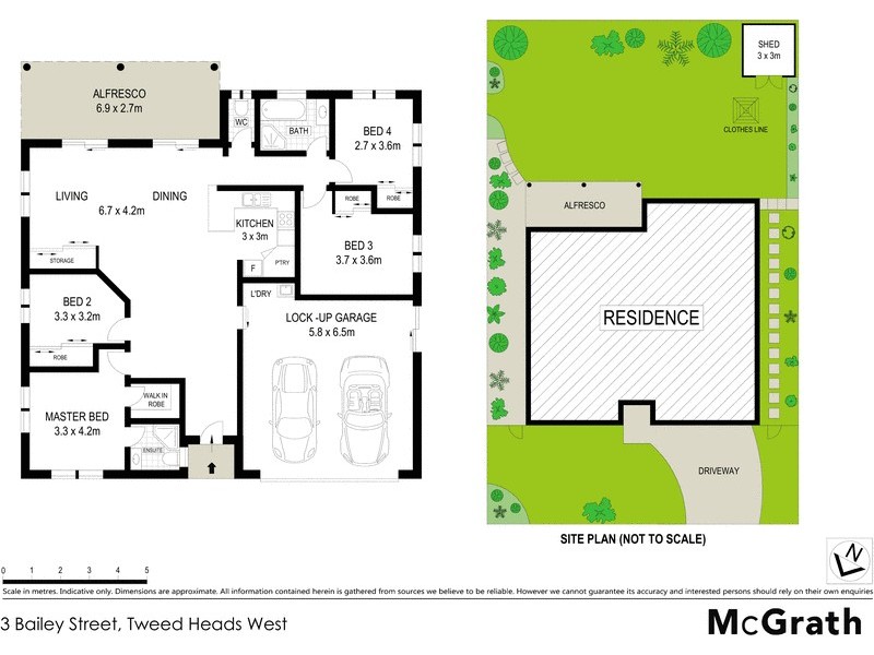 3 Bailey Street, Tweed Heads West NSW 2485 Floorplan