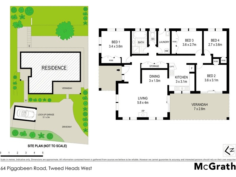 64 Piggabeen Road, Tweed Heads West NSW 2485 Floorplan