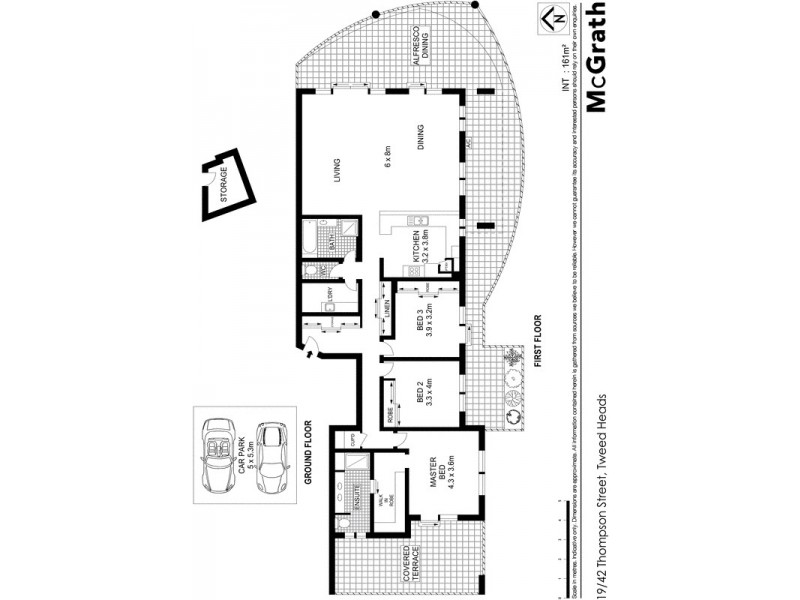 19/42 Thomson Street, Tweed Heads NSW 2485 Floorplan
