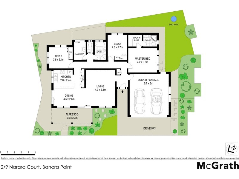 2/9 Narara Court, Banora Point NSW 2486 Floorplan