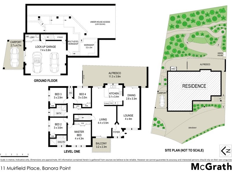 11 Muirfield Place, Banora Point NSW 2486 Floorplan