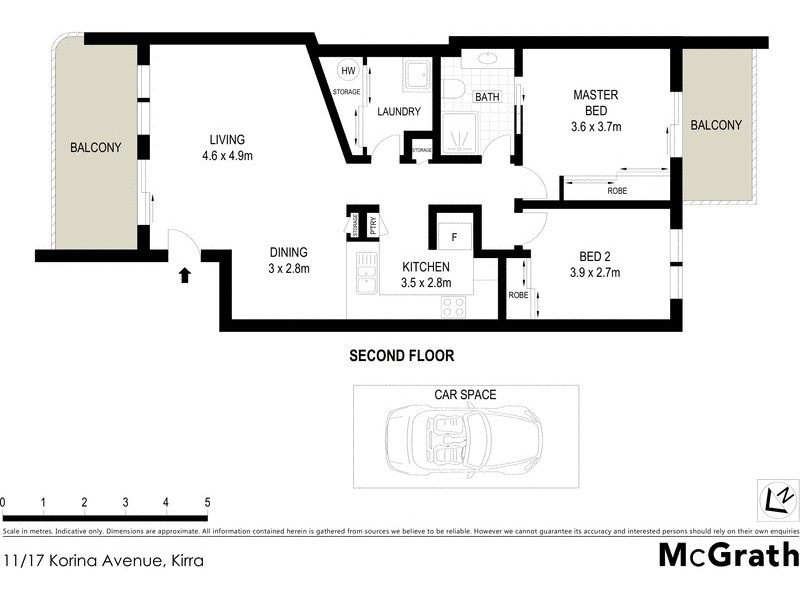 11/17 Korina Avenue, Kirra QLD 4225 Floorplan