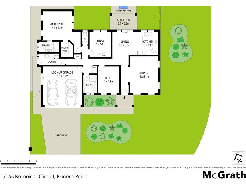 1/155 Botanical Circuit, Banora Point NSW 2486 Floorplan