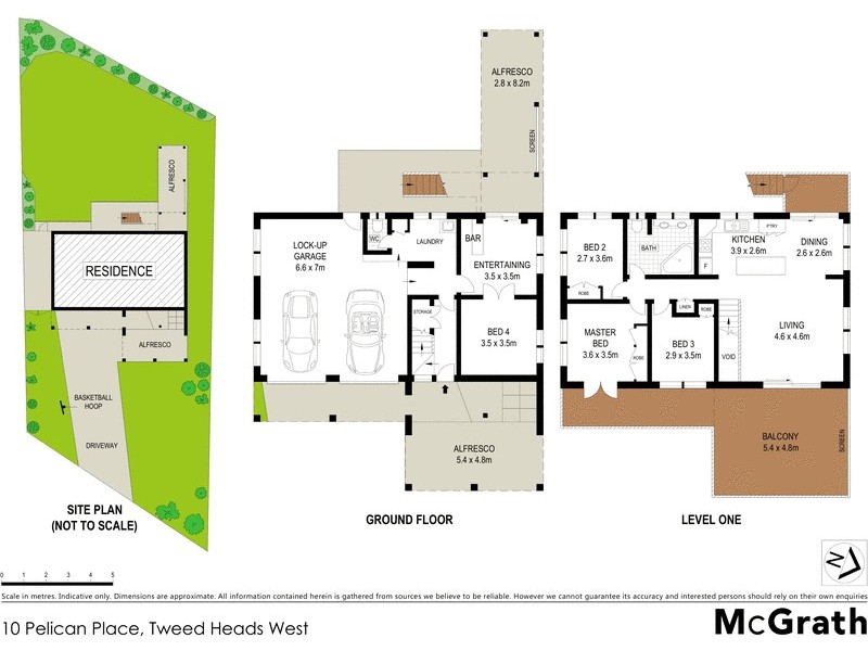 10 Pelican Place, Tweed Heads West NSW 2485 Floorplan