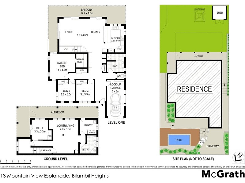 13 Mountain View Esplanade, Bilambil Heights NSW 2486 Floorplan