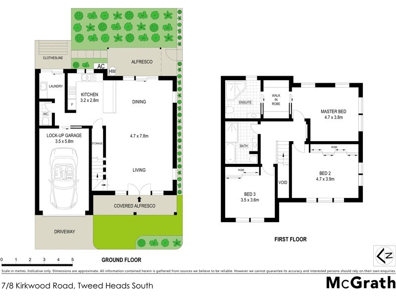 7/8 Kirkwood Road, Tweed Heads South NSW 2486 Floorplan