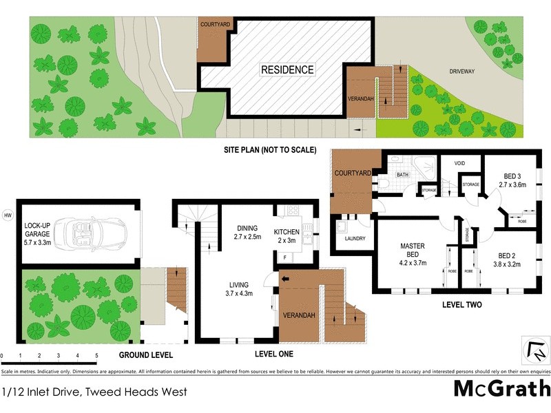 1/12 Inlet Drive, Tweed Heads West NSW 2485 Floorplan