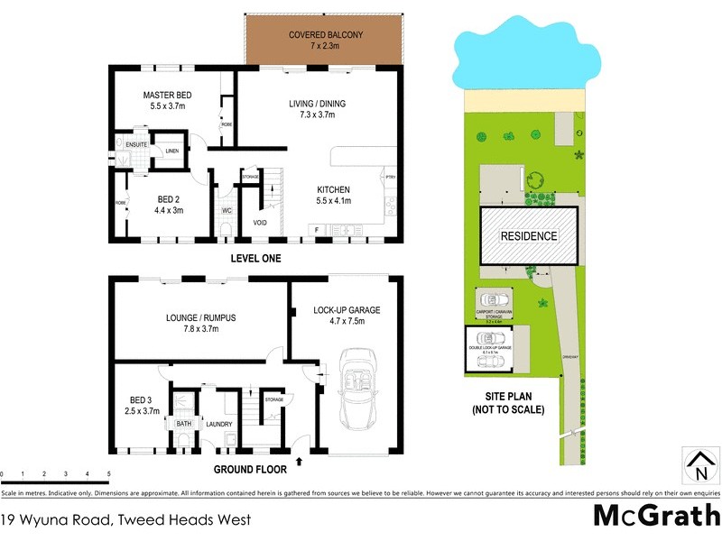 19 Wyuna Road, Tweed Heads West NSW 2485 Floorplan
