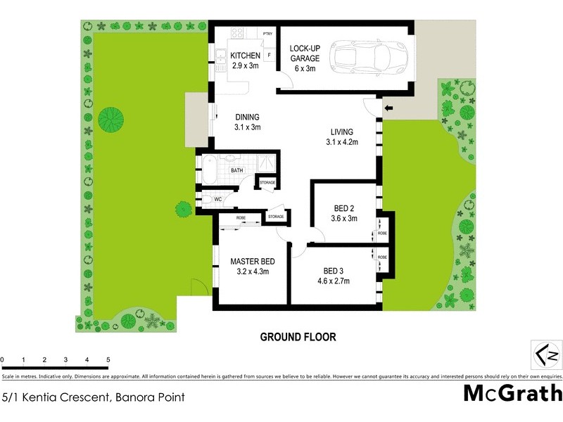 5/1 Kentia Crescent, Banora Point NSW 2486 Floorplan