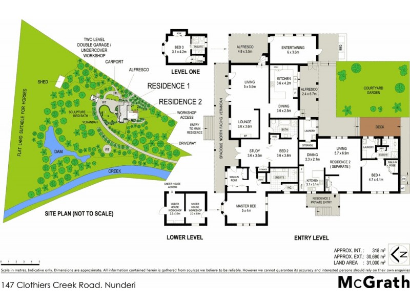 147 Clothiers Creek Road, Nunderi NSW 2484 Floorplan