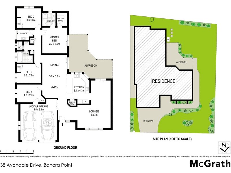 38 Avondale Drive, Banora Point NSW 2486 Floorplan
