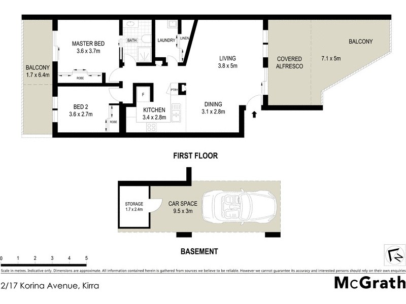 2/17 Korina Avenue, Kirra QLD 4225 Floorplan