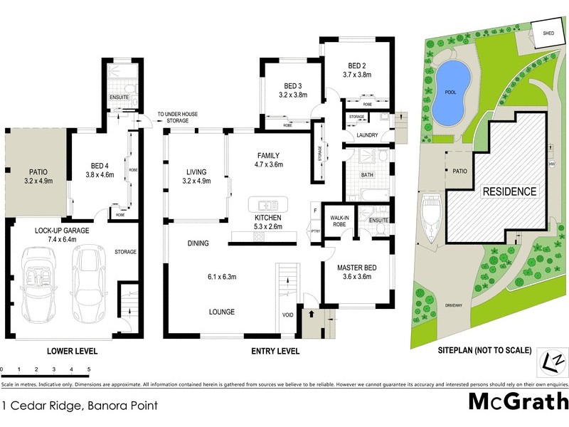 1 Cedar Ridge, Banora Point NSW 2486 Floorplan
