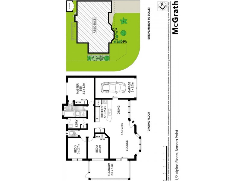 1/2 Alpina Place, Banora Point NSW 2486 Floorplan