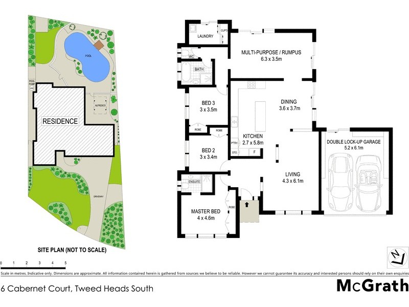 6 Cabernet Court, Tweed Heads South NSW 2486 Floorplan