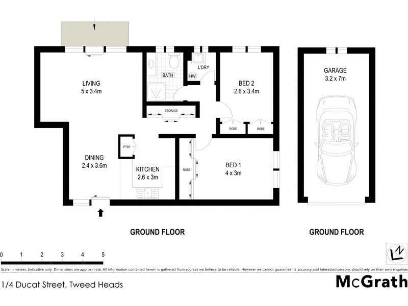 1/4 Ducat Street, Tweed Heads NSW 2485 Floorplan
