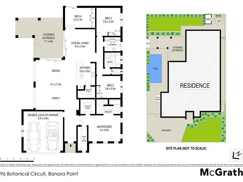 96 Botanical Circuit, Banora Point NSW 2486 Floorplan