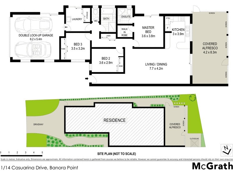 1/14 Casuarina Drive, Banora Point NSW 2486 Floorplan